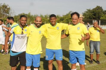 Foto - JOGO COMEMORATIVO COM EX-CRAQUES DA SELEÇÃO BRASILEIRA- CAJATI, 31 ANOS