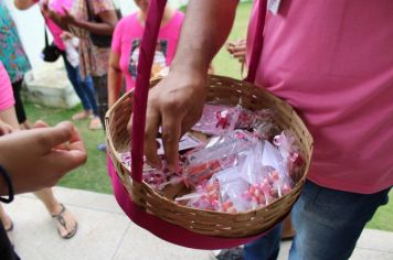 Foto - Campanha Outubro Rosa nas Unidades de Saúde no Município