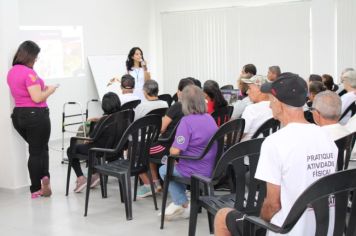 Foto - CREAS REALIZA CAMPANHA JUNHO VIOLETA EM CAJATI