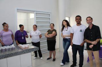 Foto - CREAS REALIZA CAMPANHA JUNHO VIOLETA EM CAJATI