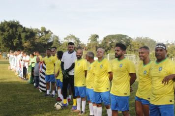 Foto - JOGO COMEMORATIVO COM EX-CRAQUES DA SELEÇÃO BRASILEIRA- CAJATI, 31 ANOS