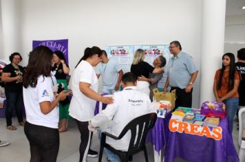 Foto - CREAS REALIZA CAMPANHA JUNHO VIOLETA EM CAJATI