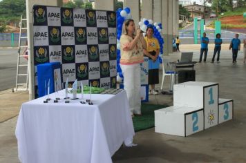 Foto - Torneio de Atletismo entres as APAES do Vale do Ribeira foi realizado no Centro de Eventos em Cajati