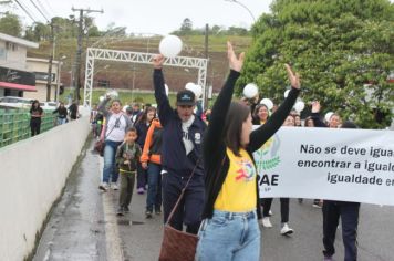 Foto - 1ª Caminhada pela Inclusão Cordão de Girassol 