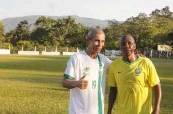 Foto - JOGO COMEMORATIVO COM EX-CRAQUES DA SELEÇÃO BRASILEIRA- CAJATI, 31 ANOS