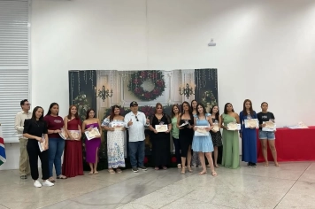 Foto - Formatura do Fundo Social 