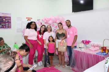 Foto - Campanha Outubro Rosa nas Unidades de Saúde no Município