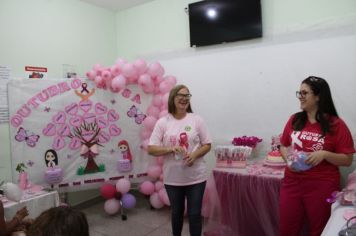 Foto - Campanha Outubro Rosa nas Unidades de Saúde no Município