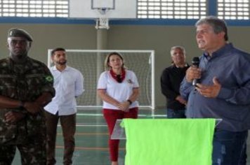 Foto - Inauguração da Quadra Poliesportiva Jardim Ana Maria
