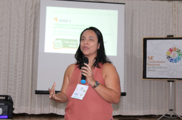 Foto - 14ª Pré-Conferências Municipais de Assistência Social “20 anos de SUAS”: Construção, Proteção e Resistência, no Salão Paroquial 