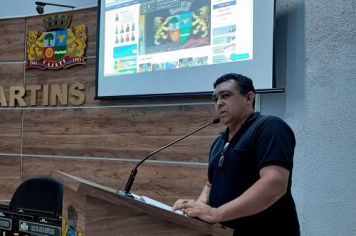 Foto - Prefeito de Cajati reúne diretores dos Departamentos Municipais e vereadores na Câmara para apresentar as ações desse início da gestão