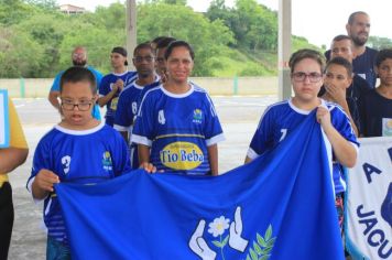 Foto - Torneio de Atletismo entres as APAES do Vale do Ribeira foi realizado no Centro de Eventos em Cajati