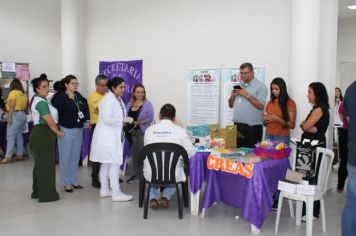 Foto - CREAS REALIZA CAMPANHA JUNHO VIOLETA EM CAJATI