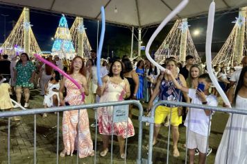 Foto - Réveillon com a Banda Origins e fogos de artifícios sem estampido marcaram a virada do ano em Cajati