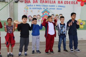 Foto - Dia da Família na Escola- EMEI Anjo Azul