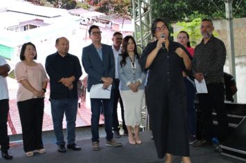 Foto - Inauguração do CRAS I - Centro de Referência de Assistência Social- Casa das Famílias  e do Serviço de Convivência e Fortalecimento de Vínculos-SFCV