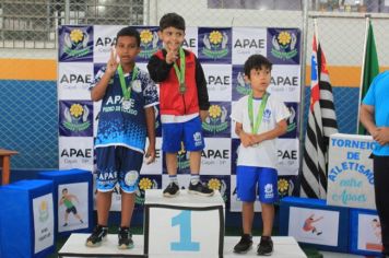 Foto - Torneio de Atletismo entres as APAES do Vale do Ribeira foi realizado no Centro de Eventos em Cajati