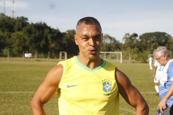 Foto - JOGO COMEMORATIVO COM EX-CRAQUES DA SELEÇÃO BRASILEIRA- CAJATI, 31 ANOS