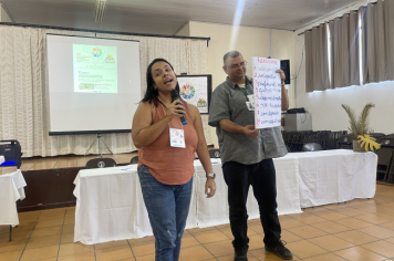 Foto - 14ª Pré-Conferências Municipais de Assistência Social “20 anos de SUAS”: Construção, Proteção e Resistência, no Salão Paroquial 