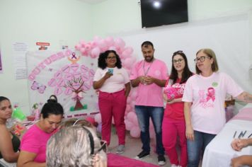 Foto - Campanha Outubro Rosa nas Unidades de Saúde no Município