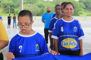 Foto - Torneio de Atletismo entres as APAES do Vale do Ribeira foi realizado no Centro de Eventos em Cajati