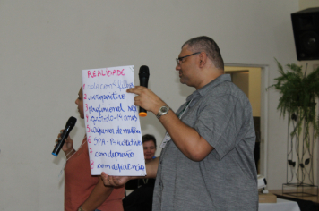 Foto - 14ª Pré-Conferências Municipais de Assistência Social “20 anos de SUAS”: Construção, Proteção e Resistência, no Salão Paroquial 