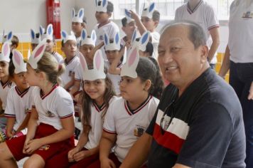 Foto - PREFEITURA DE CAJATI REALIZA ENTREGA  DE OVOS DE PÁSCOA E MIMOS ESPECIAIS!