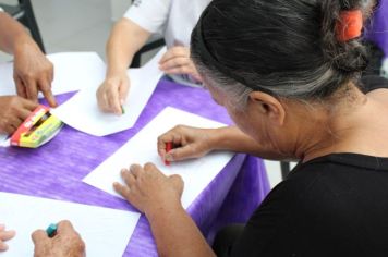 Foto - CREAS REALIZA CAMPANHA JUNHO VIOLETA EM CAJATI