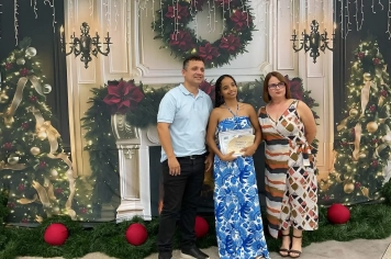 Foto - Formatura do Fundo Social 