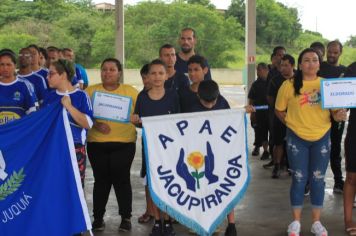 Foto - Torneio de Atletismo entres as APAES do Vale do Ribeira foi realizado no Centro de Eventos em Cajati