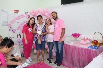 Foto - Campanha Outubro Rosa nas Unidades de Saúde no Município