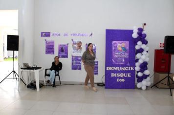 Foto - CREAS REALIZA CAMPANHA JUNHO VIOLETA EM CAJATI