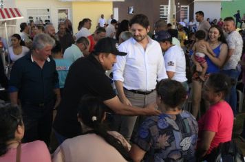 Foto - Inauguração do Empreendimento Cajati D- 65 casas e entrega de 280 títulos de Regularização Fundiária