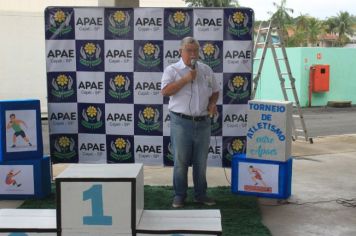 Foto - Torneio de Atletismo entres as APAES do Vale do Ribeira foi realizado no Centro de Eventos em Cajati