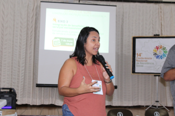 Foto - 14ª Pré-Conferências Municipais de Assistência Social “20 anos de SUAS”: Construção, Proteção e Resistência, no Salão Paroquial 
