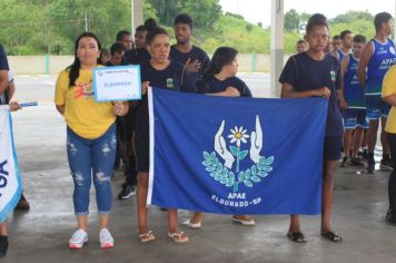 Foto - Torneio de Atletismo entres as APAES do Vale do Ribeira foi realizado no Centro de Eventos em Cajati