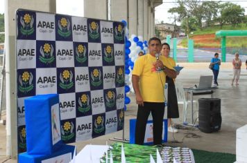 Foto - Torneio de Atletismo entres as APAES do Vale do Ribeira foi realizado no Centro de Eventos em Cajati