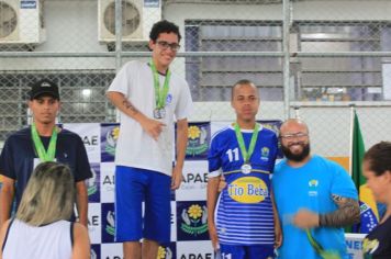 Foto - Torneio de Atletismo entres as APAES do Vale do Ribeira foi realizado no Centro de Eventos em Cajati