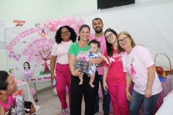 Foto - Campanha Outubro Rosa nas Unidades de Saúde no Município