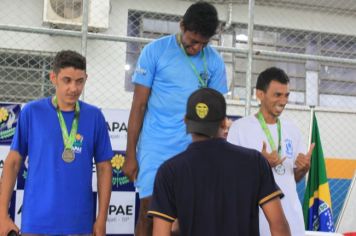 Foto - Torneio de Atletismo entres as APAES do Vale do Ribeira foi realizado no Centro de Eventos em Cajati