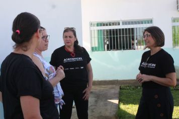 Foto - Visitação nas escolas do Projeto Alavancas