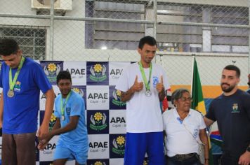 Foto - Torneio de Atletismo entres as APAES do Vale do Ribeira foi realizado no Centro de Eventos em Cajati