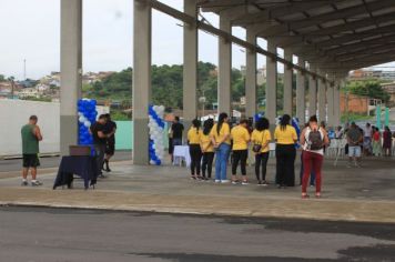 Foto - Torneio de Atletismo entres as APAES do Vale do Ribeira foi realizado no Centro de Eventos em Cajati