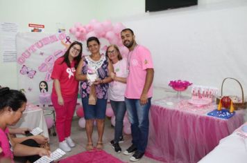 Foto - Campanha Outubro Rosa nas Unidades de Saúde no Município