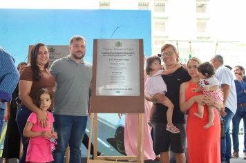 Foto - Prefeitura de Cajati inaugura CREAS, Conselho Tutelar, UBS Parafuso e Delegacia da Mulher e realiza a entrega do Selo de Qualidade de Turismo e mais 142 Títulos de Regularização Fundiária 