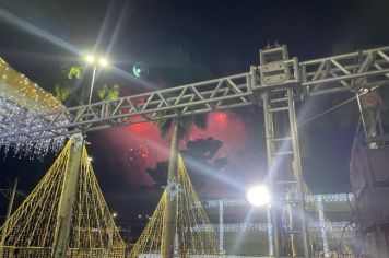 Foto - Réveillon com a Banda Origins e fogos de artifícios sem estampido marcaram a virada do ano em Cajati