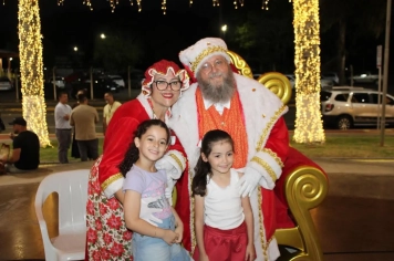 Foto - Chegada do Papai e Mamãe Noel em Cajati 