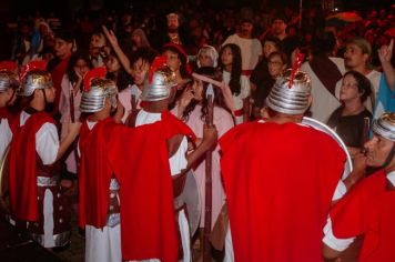 Foto - PAIXÃO DE CRISTO EMOCIONA CERCA DE 1500 MIL PESSOAS NA PRAÇA DA BÍBLIA