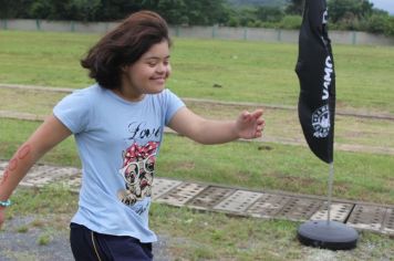 Foto - Torneio de Atletismo entres as APAES do Vale do Ribeira foi realizado no Centro de Eventos em Cajati