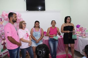 Foto - Campanha Outubro Rosa nas Unidades de Saúde no Município